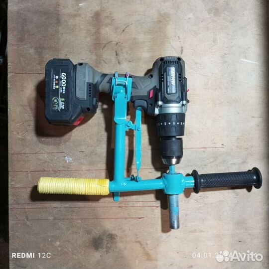 Адаптер для шуруповерта ледобура