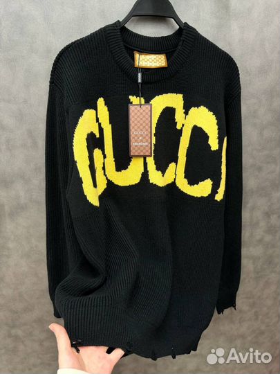 Свитер оверсайз Gucci Balenciaga (premium)