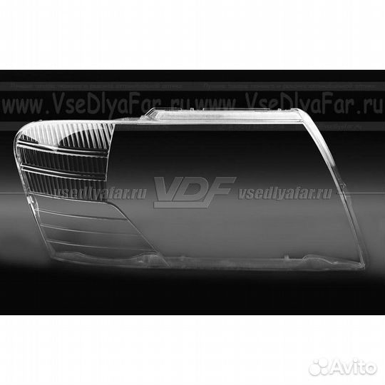 Стекло для фары Mitsubishi Pajero III (2000-2006)