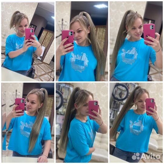 Накладной хвост в ассортименте. Ручная работа