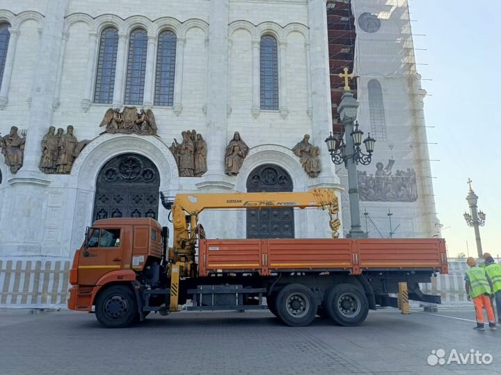 Аренда и услуги манипулятора, борт 8 т