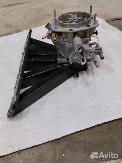 Впускной коллектор с карбюратор ауди 90