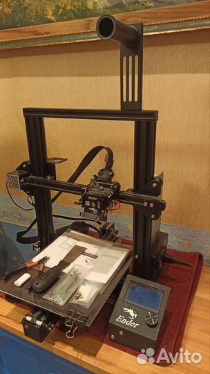 3D принтер creality ender 3 pro с модификациями