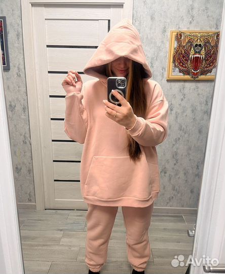 Костюм на флисе женский