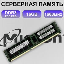 Серверная память ddr3 16gb ecc reg