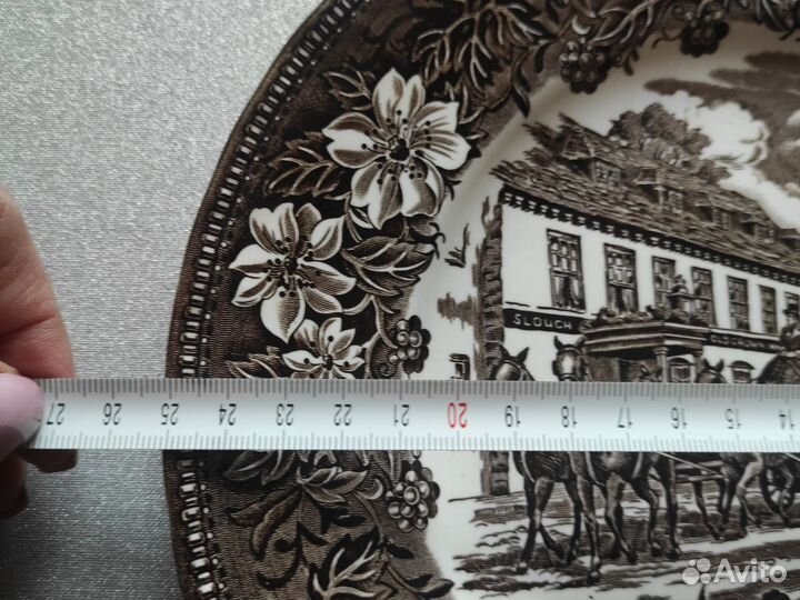 Тарелка винтаж