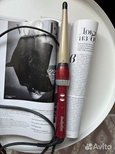 Конусная плойка babyliss с20