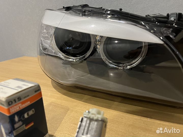 Фара правая BMW F10 дорестайлинг всборе с блоками