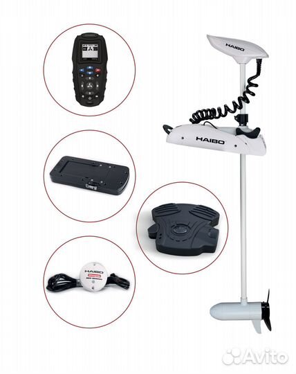 Электромотор Haibo GPS P65 12/54 (Спецкомплект)