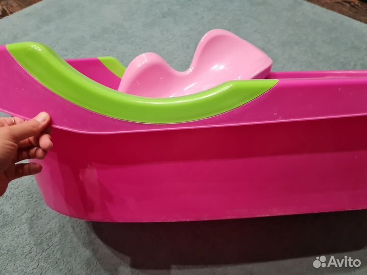 Ванна, горка, горшок