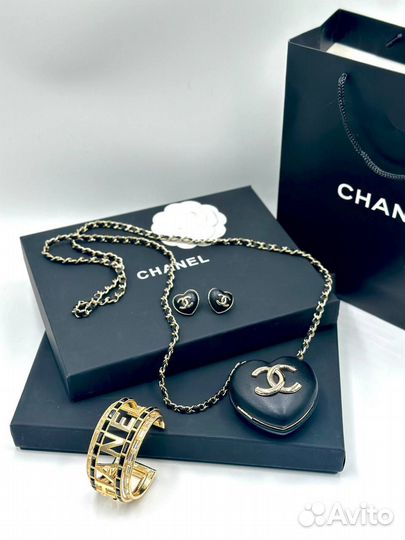 Серьги Chanel