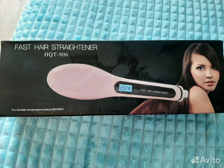 Расческа-выпрямитель fast hair straightener