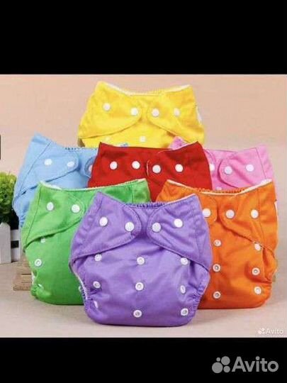 Многоразовые подгузники новые