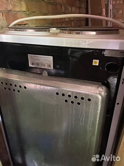 Электроплита с духовкой новая