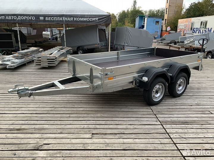 Прицеп сст 7132-10-Ш (2-ух осн. ) (без тента и ду