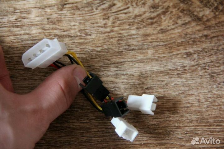 Переходник molex 3pin. Переходник на кулер