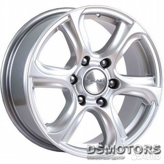 Диски Скала 7.5/17 6x139.7 ET30 d106.2 селена