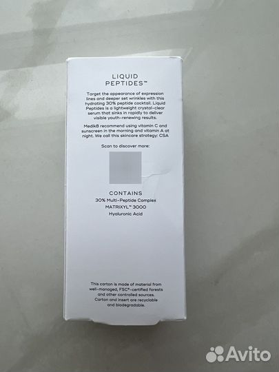 Medik8 Liquid Peptides сыворотка с пептидами