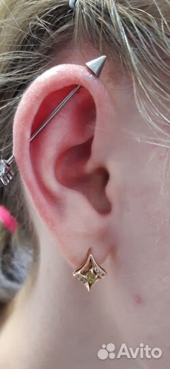 Пирсинг, проколы ушей