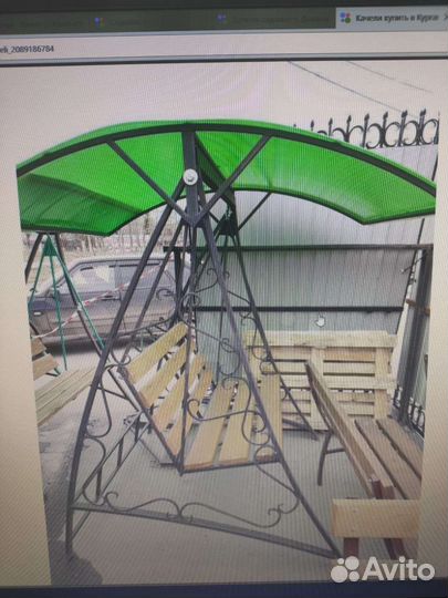 Качель одномесная