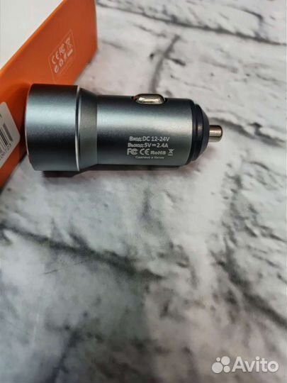 Автомобильная зарядка с Quick Charge 2USB