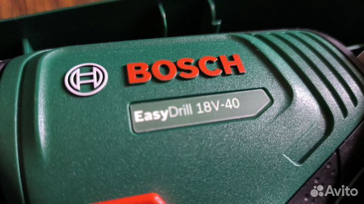 Оригинал Bosch EasyDrill 18V-40 шуруповёрт