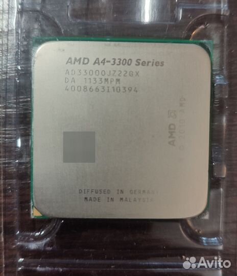 Процессор AMD A4-3300 (FM1)