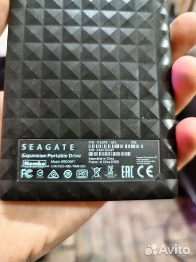 Seagate 2TB внешний жесткий диск