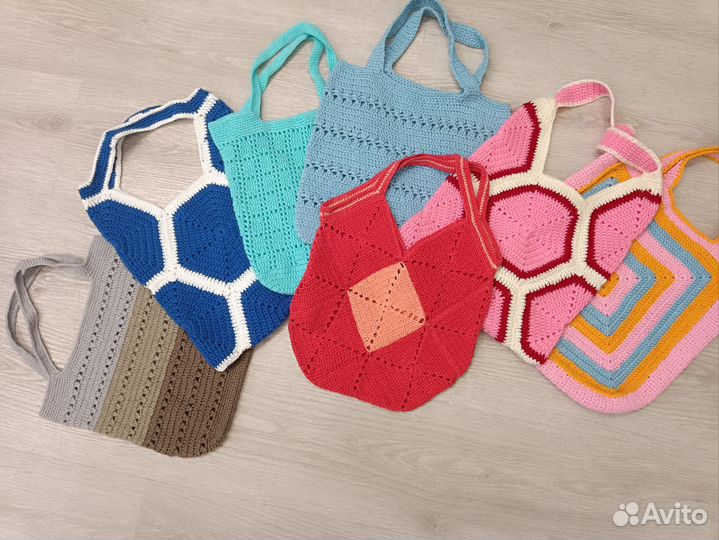 Сумка шопер ручная работа