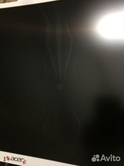 Монитор acer 24 повреждена матрица на запчасти