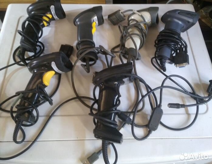 Сканер штрих кодов проводной