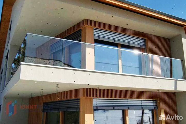 Стеклянные перила