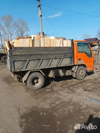 Горбыль пиленый,берёза сосна