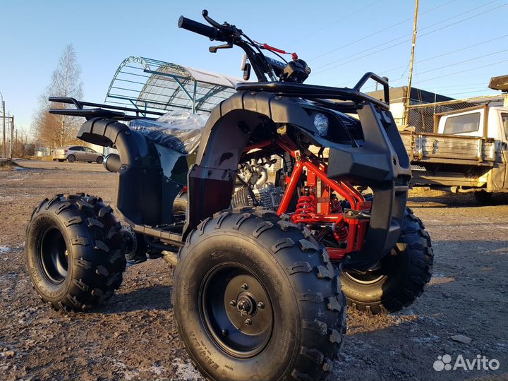 Квадроцикл Raptor 125 h +шлем,цепи