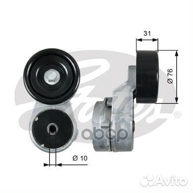 Натяжитель ремня поликлинового T39210 (7808-216