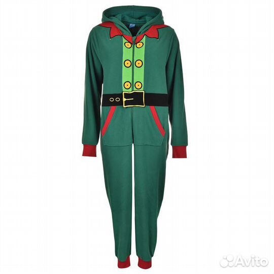Кигуруми пижама флисовая костюм гнома новый год
