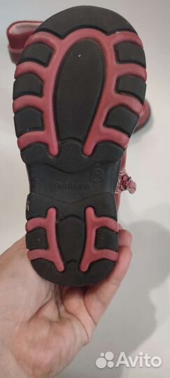 Сапоги для девочки 24 размер