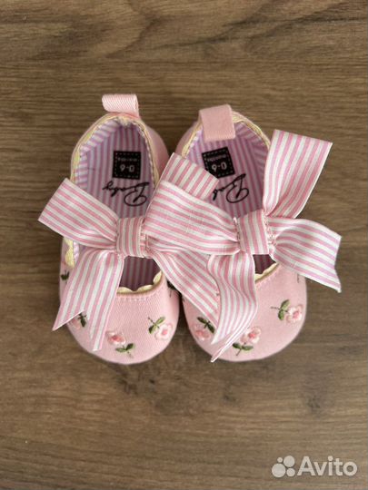 Пинетки для девочки новые