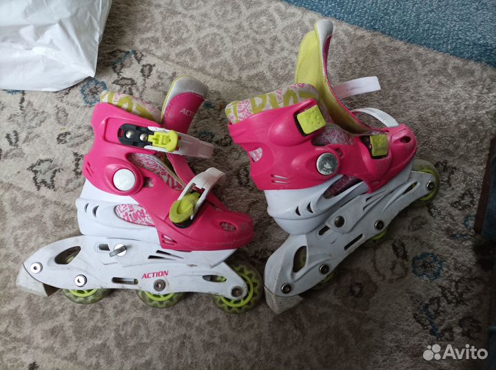 Детские ролики и защита