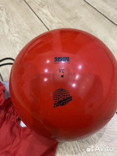 Мяч для художественной гимнастики sasaki 18,5 см