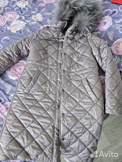 Пуховик для беременных