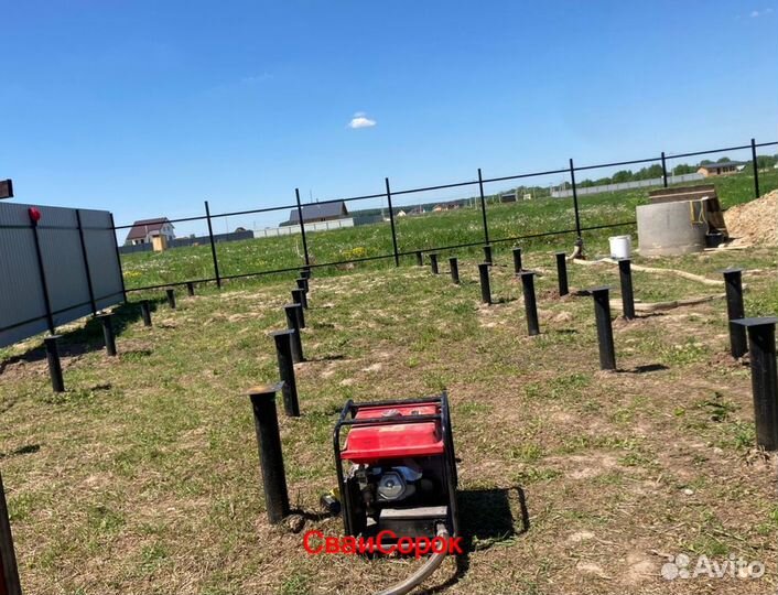 Винтовые сваи под ключ