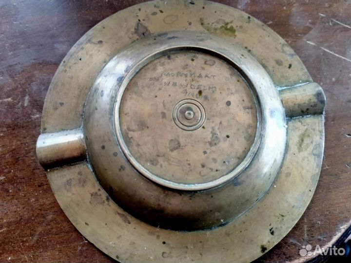 Пепельница бронза