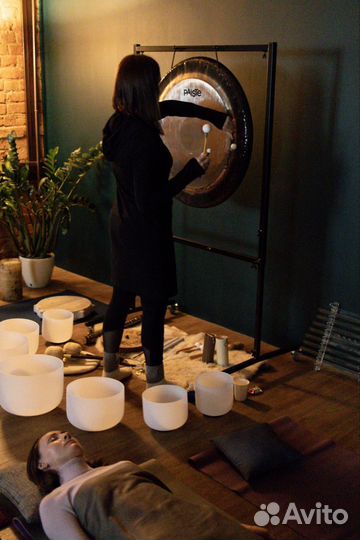 Гонг-медитация. Поющие чаши. Звукотерапия