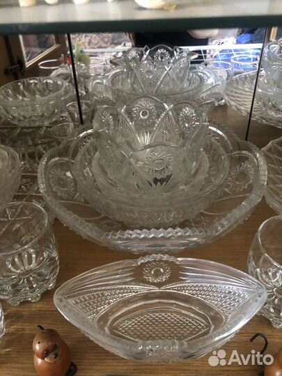 Хрустальные вазочки