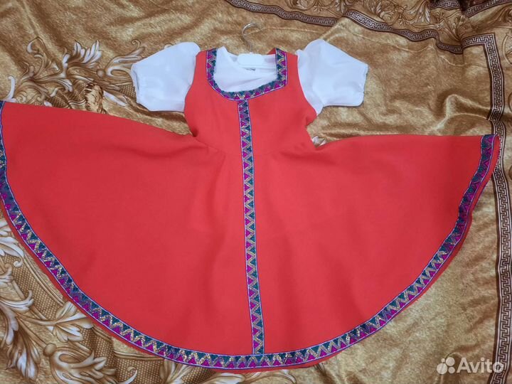 Костюм матрёшка,русский народный