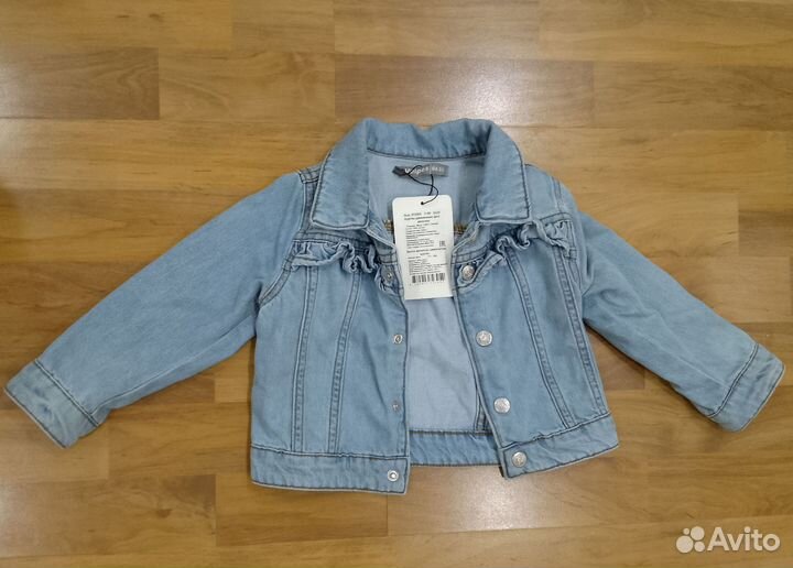 Джинсовая куртка для девочки