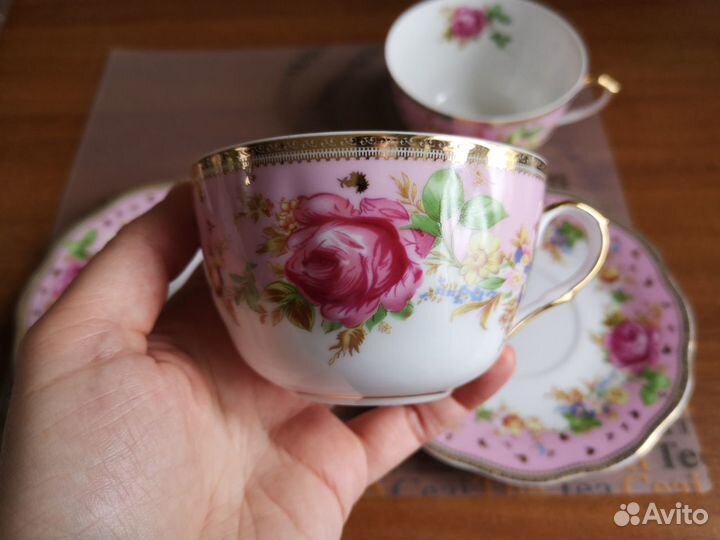Чайная пара фарфор 2 шт