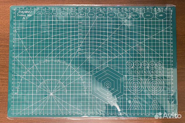 Коврик подложка для раскроя резки ткани бумаги