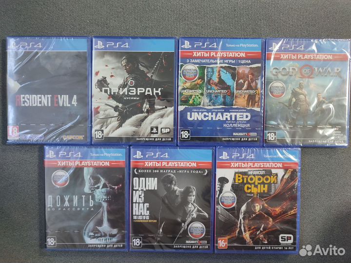 Игры на PlayStation 4 новые